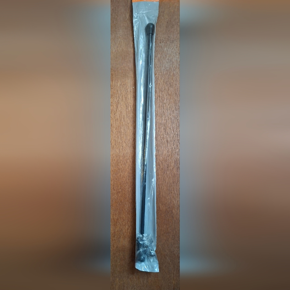 Petite Cafe Curtain Rod Adjustable From 28" Up To 48" Long By Kenney